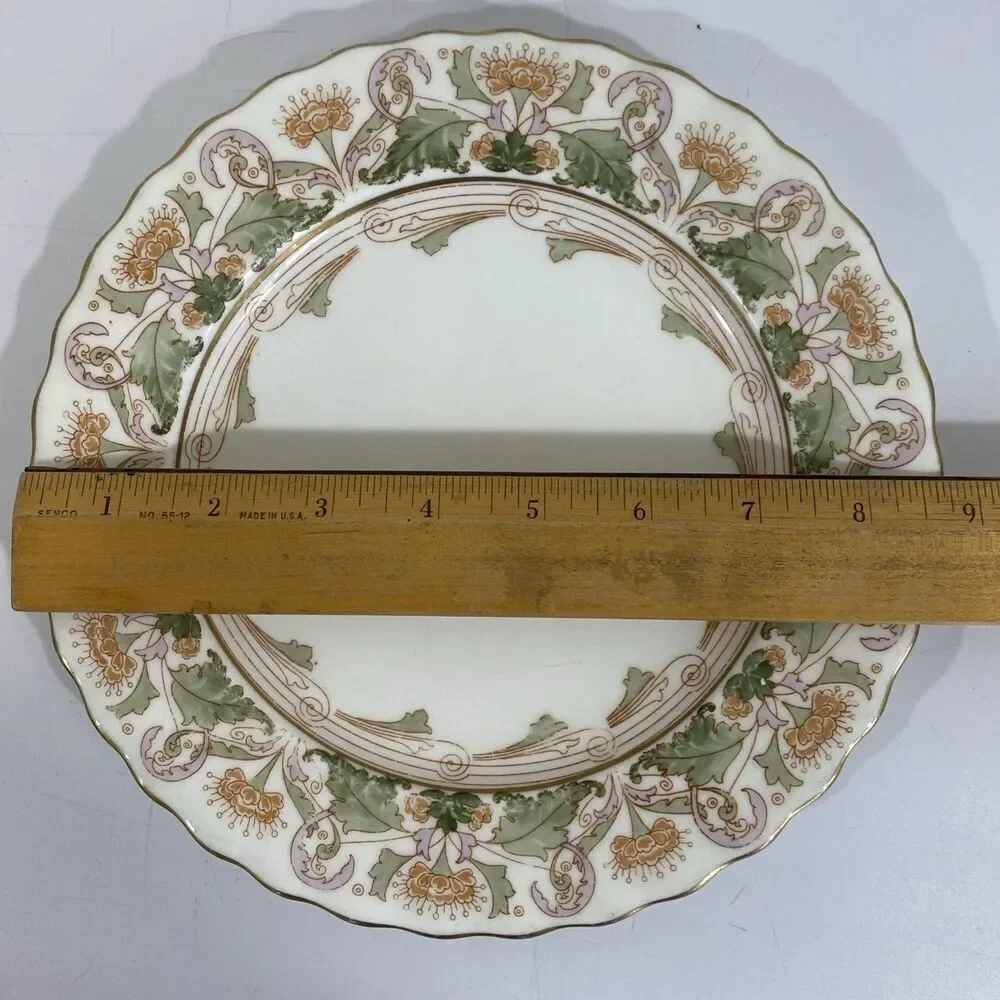 Antique Doulton Burselm England China Plate Art Nouveau 8.75” C8901Y